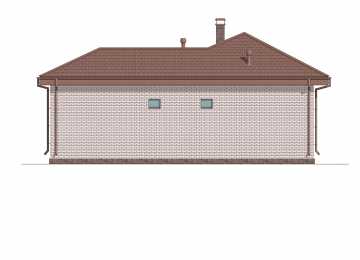 Проект бани с площадью до 100 кв м - P241