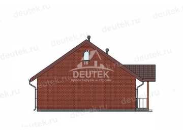 Проект жилого одноэтажного дома с двумя спальнями - LK-282