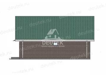 Проект жилого одноэтажного дома с площадью до 100 кв м - LK-283