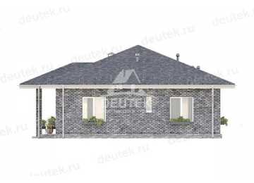 Проект жилого одноэтажного дома с площадью до 150 кв м - LK-321